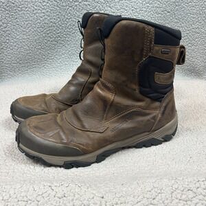 Merrell Men Coldpack Ice+ 8" Zip Polar Waterproof Snow Boot Brown Size 13